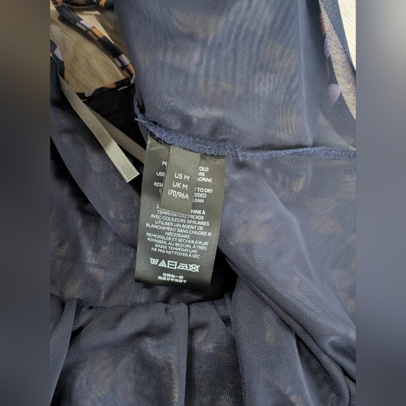 Anthropologie mesh v-neck ruffled tank top Size M - Picture 5 of 6